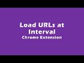 Load URLs At Interval