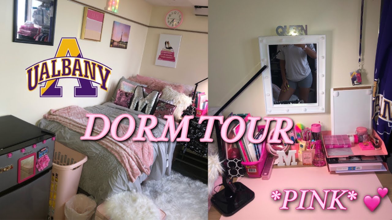 COLLEGE DORM TOUR UALBANY Indian Tower Mícah Leia YouTube