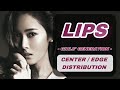 LIPS &ndash; Girls&rsquo; Generation | Center/Edge Distribution