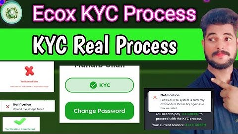 ECOX Network KYC Trick|😱 Real Trick |How to Work||Complete KYC in 2 minutes  