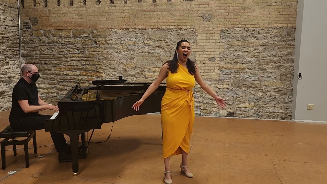 Mia Athey, mezzo-soprano, sings Go Figure from Blue