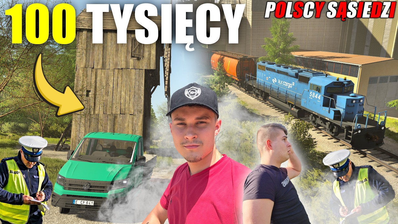 MUSIAŁEM MU DAĆ 100 TYSIĘCY 😱 POLICJANT Jednak PRZEŻYŁ 😲 ┃POLSCY SĄSIEDZI S2┃366