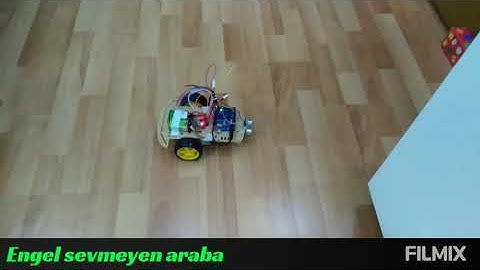 Arduino engelden kaçan araba