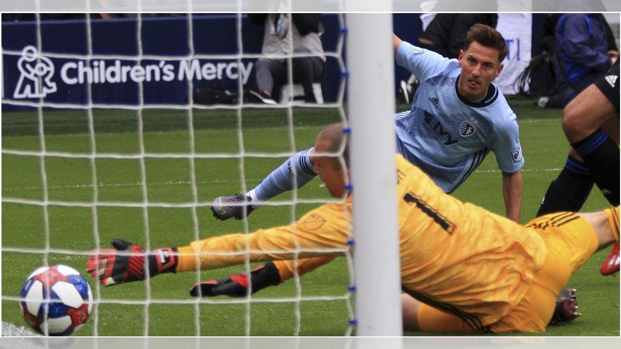 Nemeth scores 3 goals, Sporting KC routs Impact 7-1