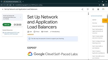 Set Up Network and Application Load Balancers | #qwiklabs | #GSP007 #CLI