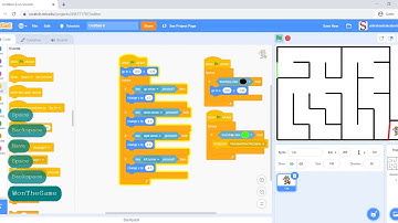Scratch Puzzle Maze Game Part 1 | Shirsho Chakrabartty | Scratch | Part 1 |