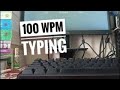 This is what 100 wpm typing looks like