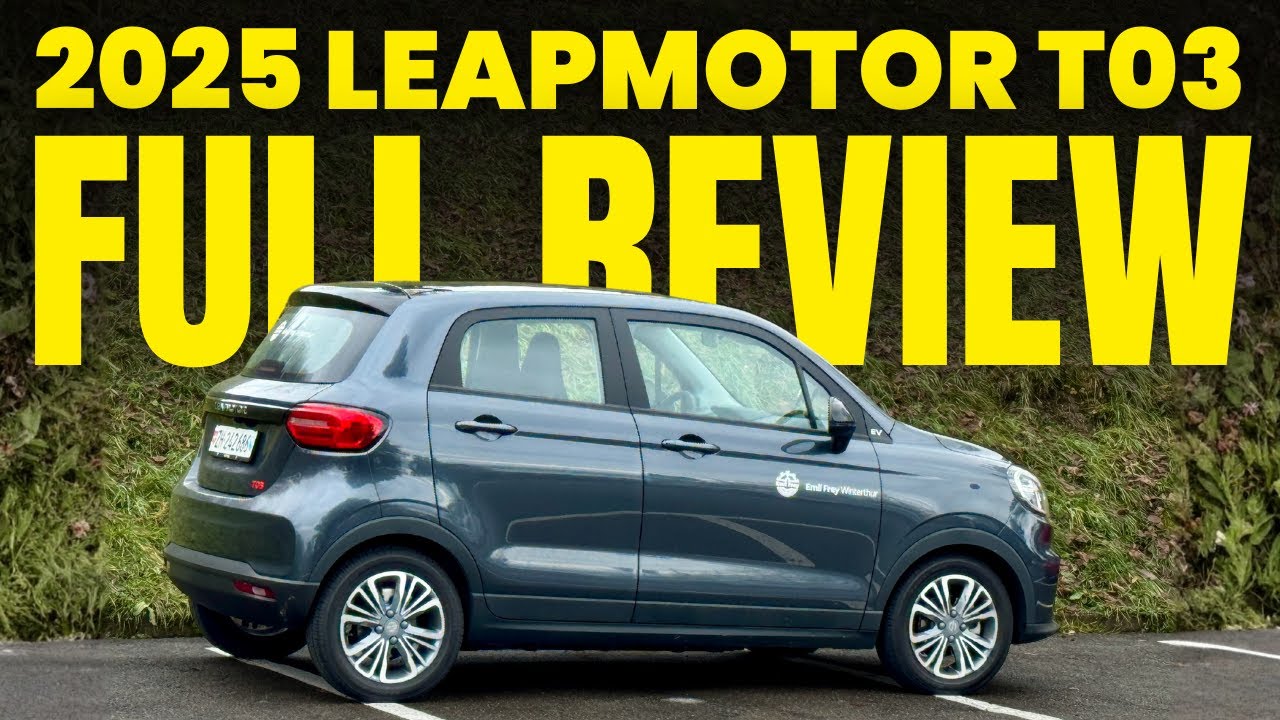 Leapmotor T03 2025 года – бюджетный электромобиль для ежедневных поездок.