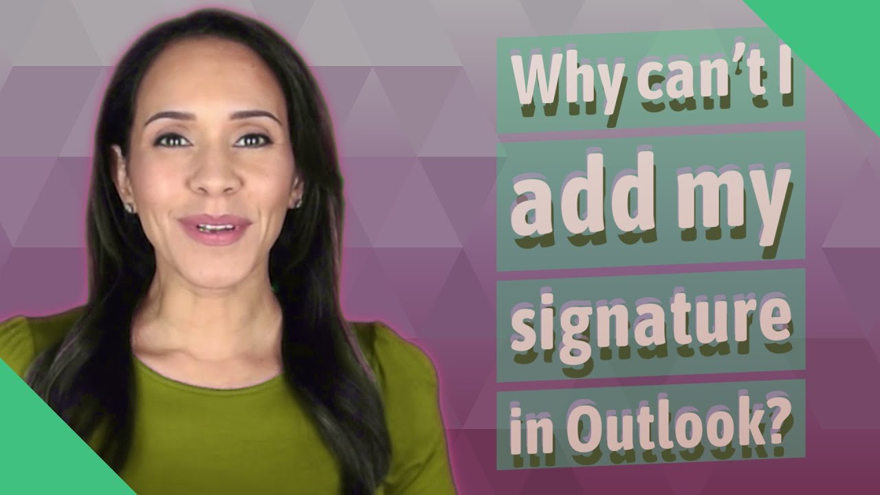 how do i add my signature to my email as standard in outlook how do i add my signature to my email as standard in outlook
