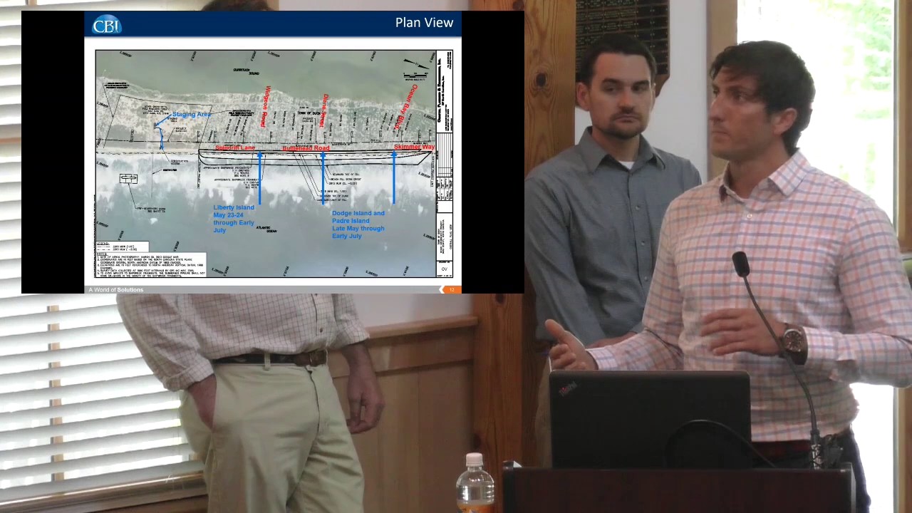 Town of Duck Beach Nourishment Update- May 17, 2017 - YouTube