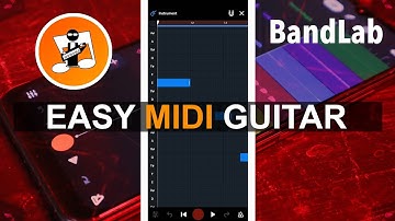 Hoe maak je een eenvoudige midi-gitaar in Bandlab