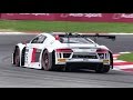 2017 audi r8 lms gt3 pure v10 sound on track