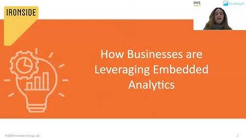 Embedded Analytics with Amazon QuickSight - Take30 with a BI Expert