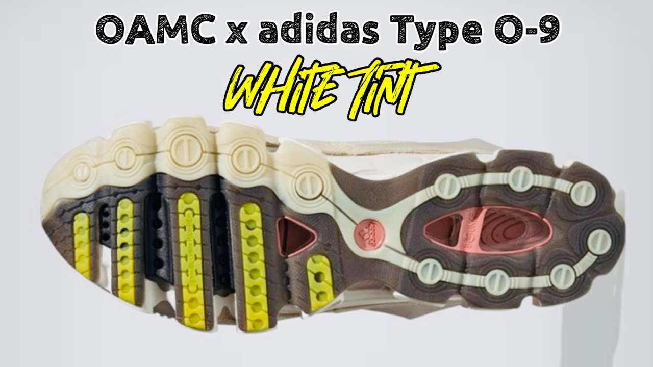 OAMC x adidas Type O-9 WHITE TINT | Detailed Look and Release 