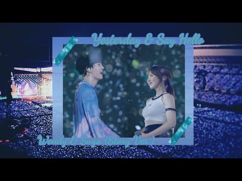 [BTS & RED VELVET] Wenga (Wendy & Suga) - Yesterday & Say Hallo Story
