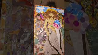 Famous made in 2024, it's called "San Mateo" or "Saint Mateo", cut up paper collage of my character ♡ #art Profile