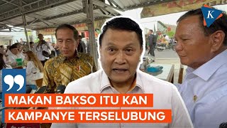 Kubu Anies Anggap Jokowi Makan Bakso Bareng Prabowo Sebagai Kdananye Terselubung