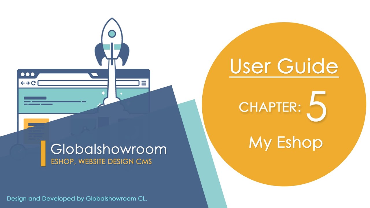 Globalshowroom WEBSITE DESIGN, ESHOP CMS | User Guide | My Eshop | 5 ...