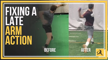 Fixing A Late Arm Action | Pitching Drill Series