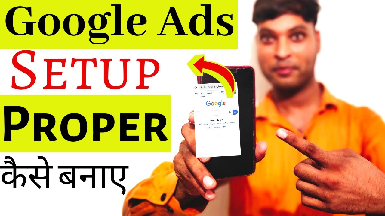 How To Setup Google Ads Account Professional Way | Google Adwords ...