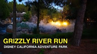 [4K] Grizzly River Run - Roaring Rapids : Disney California Adventure Park (Anaheim, CA)