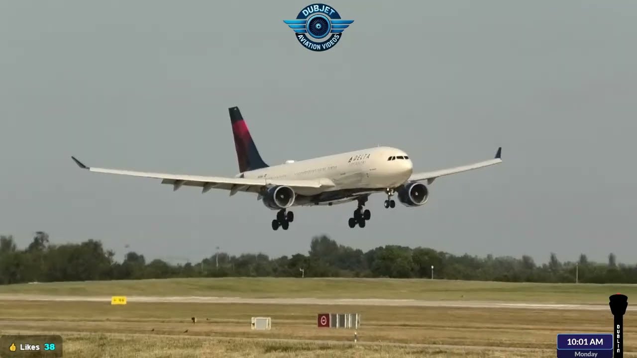 🔴Crosswind Monday Arrivals - Dublin Airport LIVE Plane Spotting - DUB/EIDW - 13/07/2026
