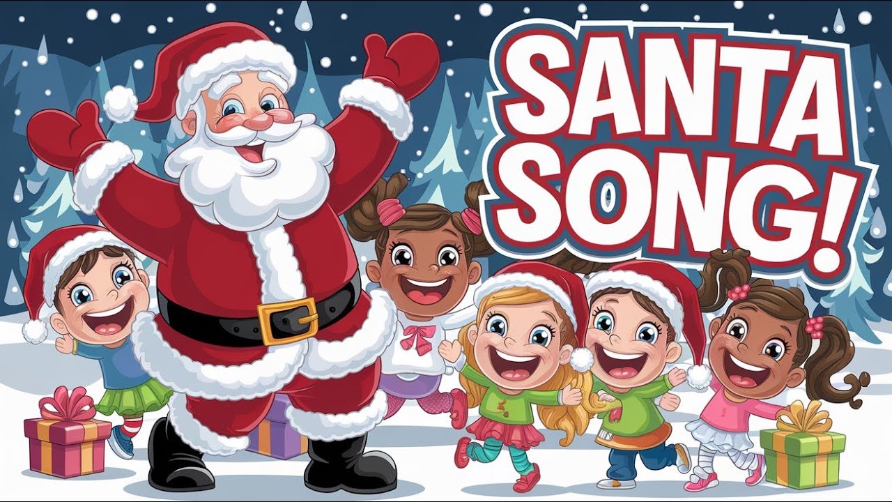 🎅 Santa Song for Kids – Ho Ho Ho Christmas Dance | Fun Children’s ...