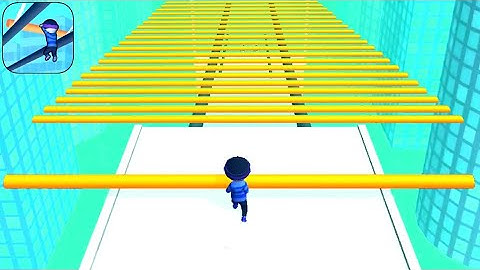 Satisfying mobile game big update | Cube surfer, count master game, roof rails, #tallmanrun #games