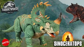 New Mattel Hammond Collection Sinoceratops Review!