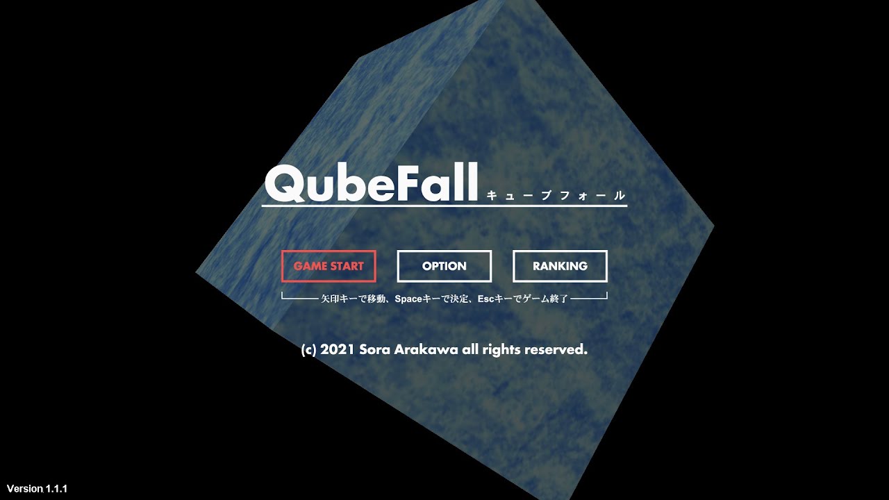 GCK2021 Games English Livestream: QubeFall