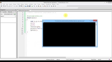 C Tutorials 10: Arithmetic Operators in C