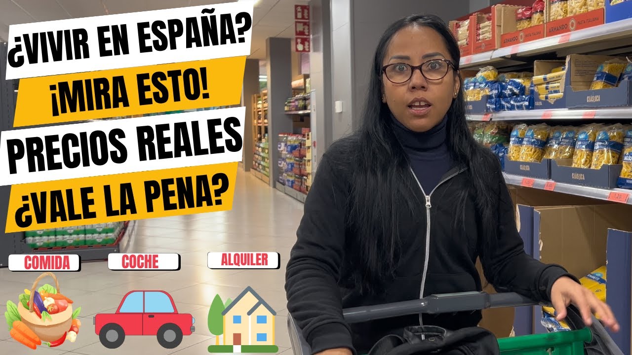 ¿Cuánto CUESTA vivir en España en 2025? Mis gastos reales.