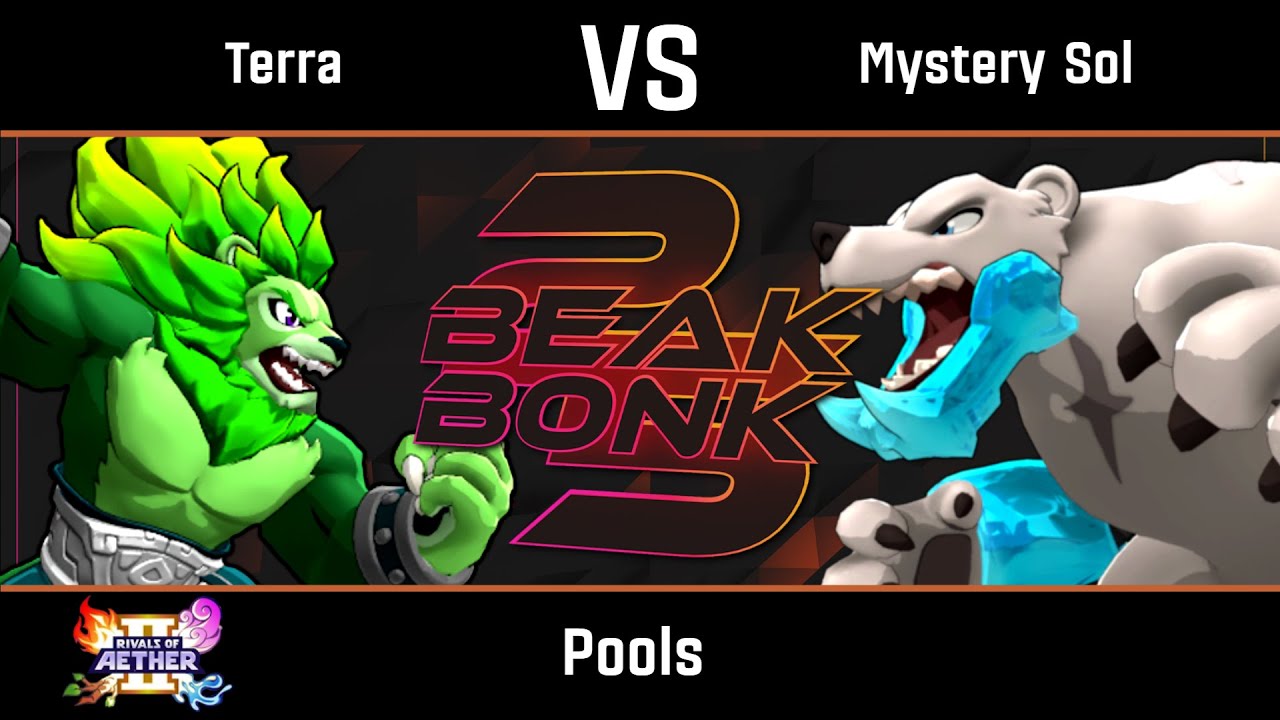 Terra (Zetterburn) vs Mystery Sol (Etalus) - Rivals II Pools - Beak ...