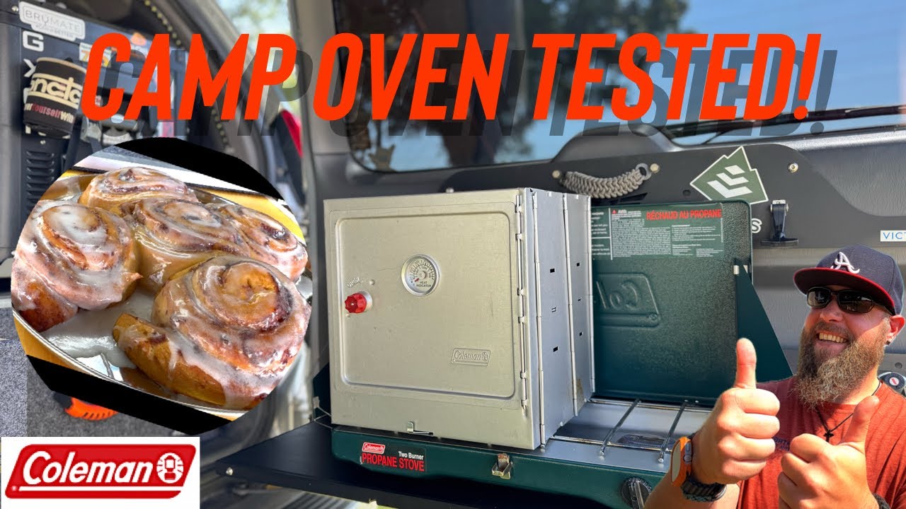 Can You REALLY Bake While Camping? Coleman Camp Oven Challenge ✅
