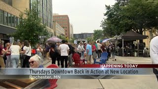 Live Look: First Thursdays Downtown of the summer season in Rochester Wealth