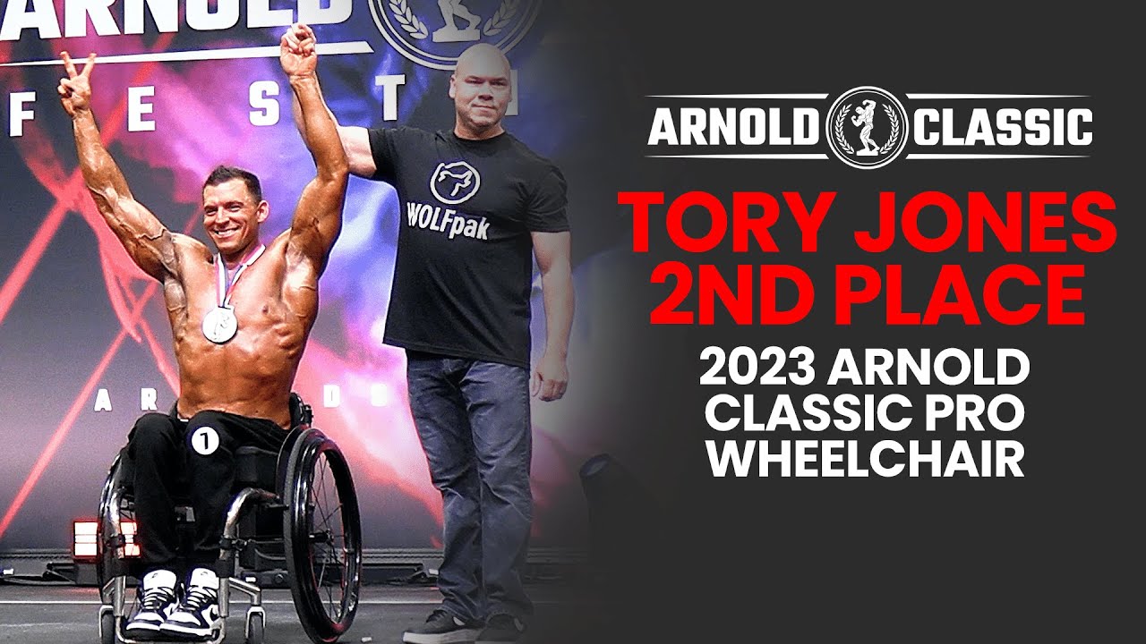 2nd Place - Tory Jones - 2023 Arnold Classic Pro Wheelchair