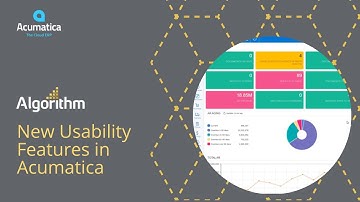New Usability Features in Acumatica