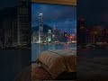 Finding Peace in Hong Kong | 528Hz Miracle Tone 🏙️🌧️ 🎹 #shorts