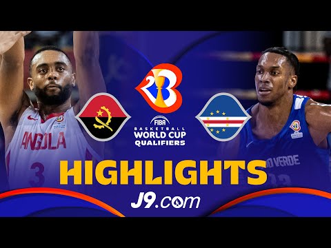 🇦🇴 Angola vs 🇨🇻 Cape Verde | J9 Basketball Highlights - #FIBAWC 2023 Qualifiers