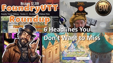 Foundry VTT News: April 2024 - FaesAR, Foundry v12, Daggerheart, Modules, and More!