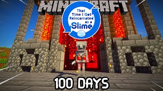 Trying To Survive 100 Days As An UNDEAD in TENSURA Minecraft Mod