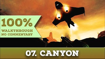 Quake 4 Walkthrough (General Difficulty) part 7 CANYON