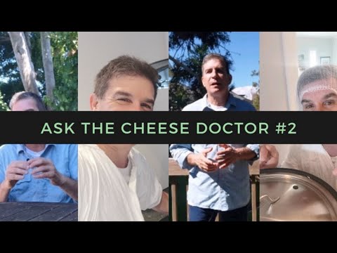 اسأل طبيب الجبن # 2 ، عن كيفية تعقيم الحليب الخام لصنع الجبن وتسكنه