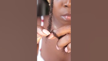 How to make your own loc extension  #explore #love  #locmaintenance #diy #naturalbeauty #shorts
