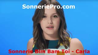 Sonnerie téléphone Bim Bam Toi - Carla - Téléchargez sonnerie téléphone - SonneriePro.com