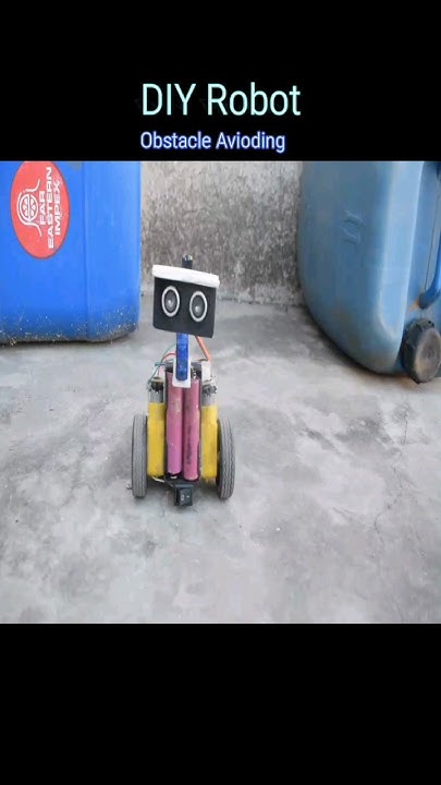 Obstacle avoiding robot using arduino #robotics #arduino - YouTube