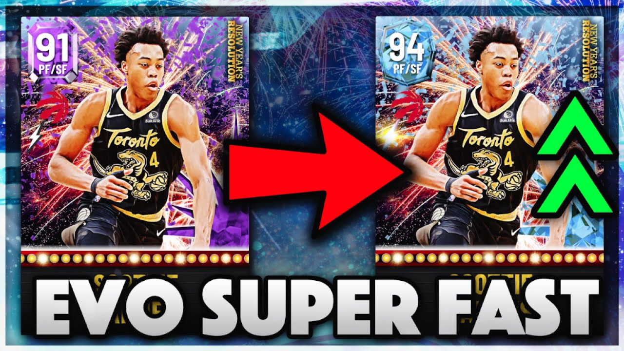 HOW TO EVO EVERY NEW YEARS RESOLUTION CARDS SUPER FAST IN NBA 2K22 MyTEAM!!  HUGE UPGRADES & PROFIT!! - YouTube