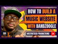 How to build a music website with bandzoogle  music industry tips