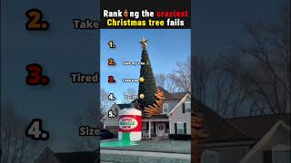 Ranking The Wildest Christmas Tree Fails