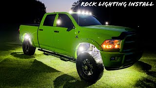 Ram 2500 Rock Light Install